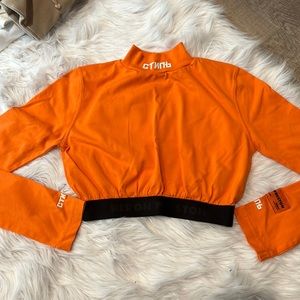 HERON PRESTON CROPPED LONG SLEEVE